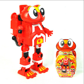 灵动创想 快乐酷宝1玩具 蛙王战狼海豚熊猫蝴蝶狮王酷宝雷霆战宝 绝版