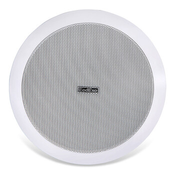 酒店吊顶嵌入式背景音乐系统公共广播音响ks805全频65寸开孔165mm10w