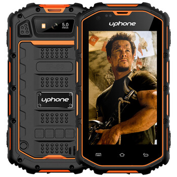 优豊(uphone) U5A 联通3G三防智能手机 双卡双待 橙色