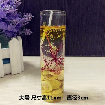 
                                        安礼轩贝壳香薰海洋果冻小蜡烛浪漫情人节 婚庆蜡烛杯 3x11cm珊瑚红  大号                