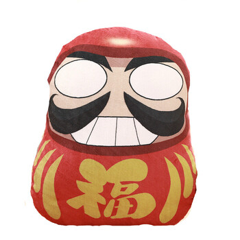 米瑟(mise) 阴阳师 红白黑达摩蛋 毛绒抱枕玩具 福