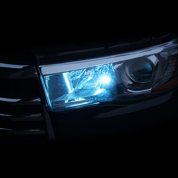 点缤15款丰田新汉兰达示宽灯2015汉兰达led小灯泡前灯泡改装 2015