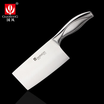 
                                        国风GuofenG 不锈钢菜刀切片刀全钢厨刀切菜刀砍刀厨房刀具全钢刀                