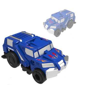 小子2 魔幻车神4变形战车玩具 烈火骑士套装 男孩玩具 千丈跃(吉普)