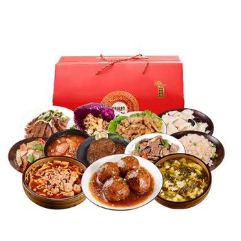 好得睐 半成品菜方便菜 年夜饭 团圆饭 12道菜聚餐大礼包礼盒3930g