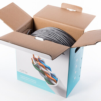 TP-LINK TL-EC5e00-305（灰）工程级原装超五类非屏蔽高速网线 无氧铜CAT5e类家装专用箱线 灰色 305米