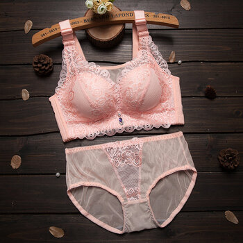 性感美女戴祺秋冬新品性感抹胸大码薄款女士内衣无钢圈胸罩聚拢文胸