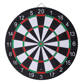 狂神17寸飞镖盘套装健身器材家用运动娱乐团建植绒 送6支飞镖KS0151