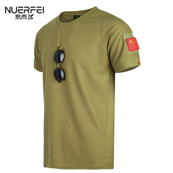 07陆军短袖军装男士特种兵t恤短袖夏圆领宽松大码速干军迷战术t恤作训