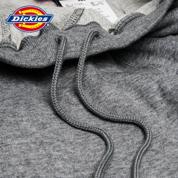 
                                        Dickies官方新款运动裤女显瘦小脚抓绒卫裤休闲长裤子dk267 BK黑色 L/165                