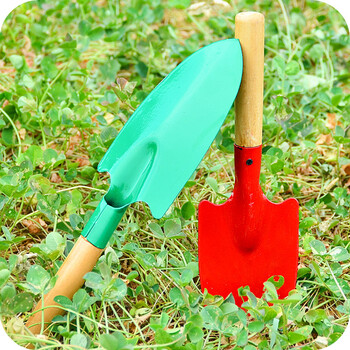 绿植花卉盆栽迷你花铲小铁铲 野外种花多功能小铲子 家用园艺工具
