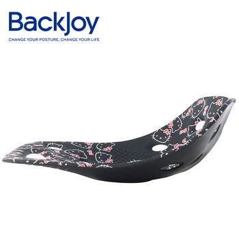 BackJoy Posture+HelloKittymini迷你美姿垫 坐姿垫舒缓垫 黑BJPPM057 适用于体重30-55kg