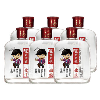 泸州老窖(luzhoulaojiao) 泸小二125ml*6 42/52°新老款随机发货