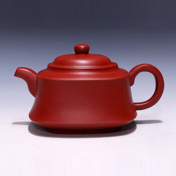 原矿大红袍  紫砂 工艺美术师周云龙 四方壶 附证书 执壶照