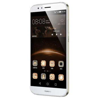 
                                        华为 G7Plus 4G 双卡双待手机 香槟银 移动4G(2G RAM+16G ROM)标配                