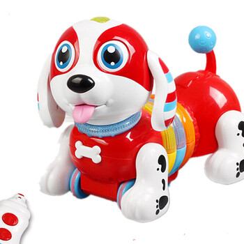 儿童电动玩具狗电子智能音乐狗遥控机器狗感应可唱歌男孩玩具礼物