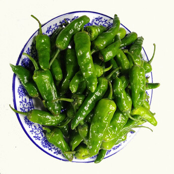 江西特产 新鲜青辣椒丰收辣椒 农家自种小青椒 时令蔬菜 5斤装