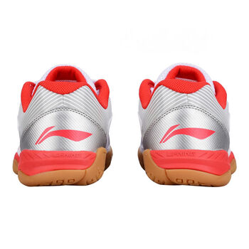 李宁乒乓球鞋男女款运动鞋 乒乓球专用鞋透气防滑 白红39 李宁乒乓球鞋男女款运动鞋 乒乓球专用鞋透气防滑 白红39