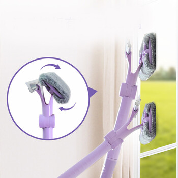 妙洁 擦玻璃神器 魔镜亮窗户清洁 可拆式刮擦两用 可旋转擦头伸缩弯曲 妙洁 擦玻璃神器 魔镜亮窗户清洁 可拆式刮擦两用 可旋转擦头伸缩弯曲