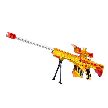 儿童电动连发巴雷特水弹枪可发射水晶抢男孩玩具枪 g款-巴雷特-电动