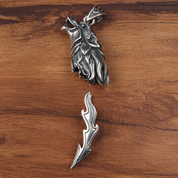 珠宝首饰>银饰>银吊坠/项链>ggdbone>ggdbone925银狼牙项链吊坠银狼牙