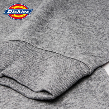
                                        Dickies官方新款运动裤女显瘦小脚抓绒卫裤休闲长裤子dk267 BK黑色 L/165                
