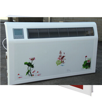 燃气壁挂式水暖智能散热器水空调家用水暖风机盘管吹风暖气片 荷塘