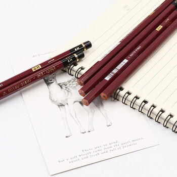 三菱(Uni)素描绘画铅笔 学生铅笔HI-UNI木杆铅笔4H 12支装 三菱(Uni)素描绘画铅笔 学生铅笔HI-UNI木杆铅笔4H 12支装