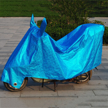 自行车防晒罩防雨防水罩子电动车车罩电瓶车车罩车衣防雨防晒套 蓝色