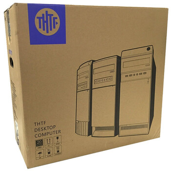 清华同方（THTF）精锐X700-BI05 19英寸 台式电脑(i3-4160 4GB 500G 双PCI 后置COM 前置4口USB Win7）
