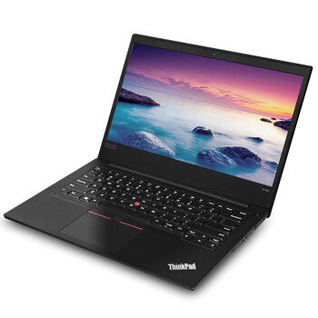 ThinkPad E480（01CD）14英寸窄边框笔记本电脑（i5-8250U 8G 128G PCIeSSD+500G RX550 2G独显 Win10）黑色