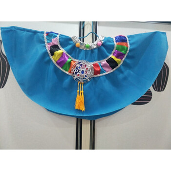 儿童演出服藏族舞蹈服水袖古典舞蹈服隆达梅朵舞蹈服民族服装女童 单