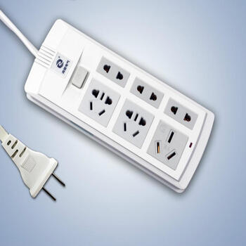 电工电料 接线板/排插 西悦德(xiyuede) 2脚二项2孔眼大功率电源插座