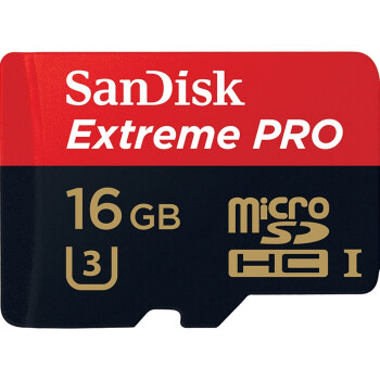 闪迪（SanDisk）至尊超极速移动MicroSDHC UHS-I存储卡 TF卡 16GB Class10 读速95MB/s 写速90MB/s