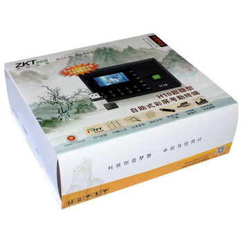 
                                                            ZKTeco/熵基科技H10 指纹考勤机 稳定型快速打卡机 自动生成报表                