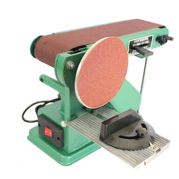 台式多功能砂盘砂带机 电动平面砂带机抛光机砂光机砂盘机砂纸机 砂盘