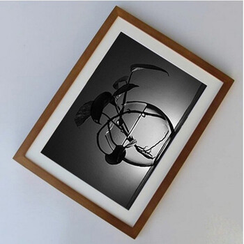 挂墙 相框a4 a3 a2 a1 16k 8k 4k 2开装裱画框水彩素描创意 浅紫色 满