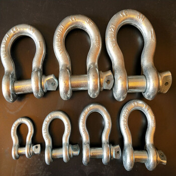 起重吊环,美式卸扣 高强度卸扣,合金钢卸扣,弓形卸扣2吨-55吨 4.75吨
