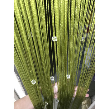 挂帘隔断门帘线帘水晶珠子珠帘房间装饰帘子客厅美容院成品窗帘 19号