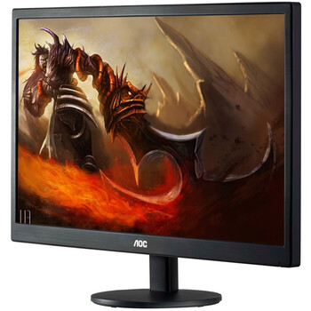 AOC E2070SWN 19.5英寸LED背光节能窄边框液晶显示器（黑色）