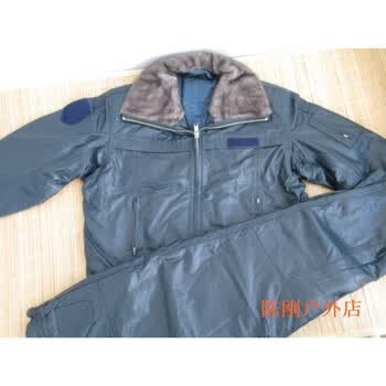 冬季户外02冬飞行皮服 飞行员皮衣 防寒保暖皮夹克 图片色 全新 4号4