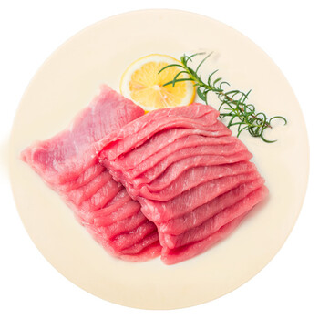 高金 猪切片瘦肉400g/袋 精瘦肉片 供港谷饲猪肉 方便放心食材