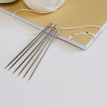 档案封面 律师文书装订机耗材 三孔打孔机针 棉线 钩针 穿线针1个