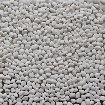 精品鹅卵石天然雨花石网贴石头马赛克铺路家装工程网片石子垫底 白