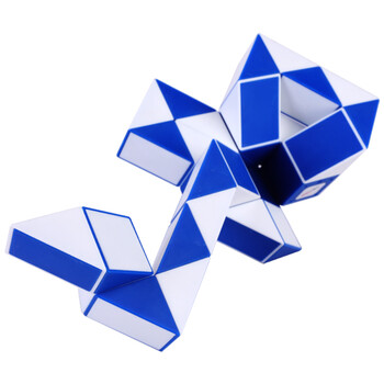 得力(deli)36段百变魔尺魔方弹力结构 益智减压趣味DIY玩具 生日六一儿童节礼物男女孩赠送视频教程