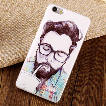 手机壳华为荣耀4c外壳荣誉c4手机套chm-tl00h个性cloo硬ui 可乐大叔