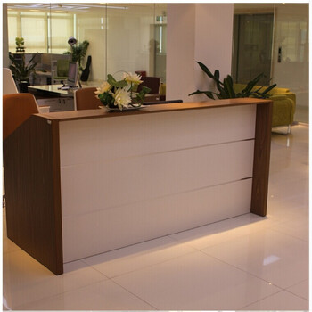 办公家具时尚板式前台现代接待台迎宾台简约收银台吧台咨询台 2.