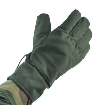 配发军绿保暖棉手套 羊毛手套 兔毛手套 秋冬男女棉手套 户外运动五指
