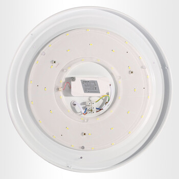 立莱leelite 水立方轻简别致LED吸顶灯 卧室灯客厅灯 24W-冷白光6500K