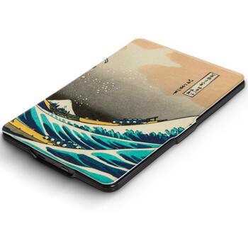 
                                        纳图森（Natusun）K5-04适配Kindle 958版保护套/壳Kindle Paperwhite 1/2/3代 电纸书休眠皮套 神奈川冲浪里                